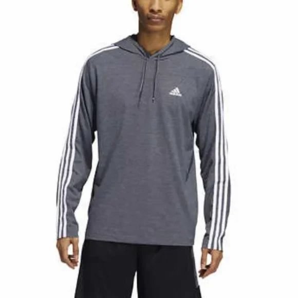 BLUE NWT adidas Men’s Pullover Hoodie - Picture 5 of 8